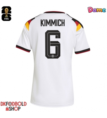 Tyskland Joshua Kimmich #6 Hjemmebanetrøje Dame VM 2026 Kort ærmer